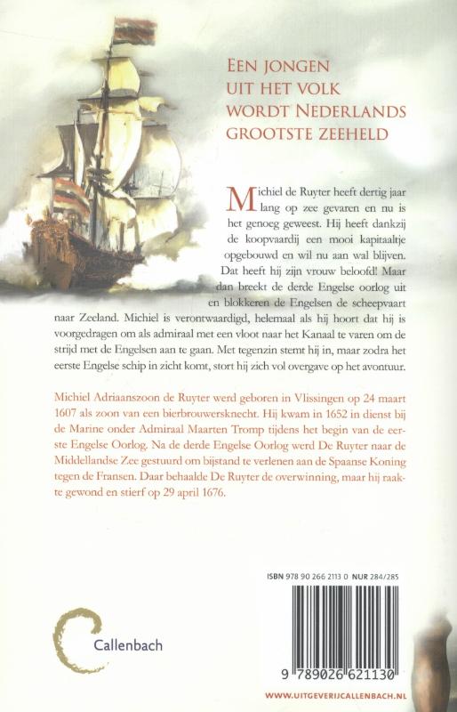 Productafbeelding: achterkant van Michiel de Ruyter