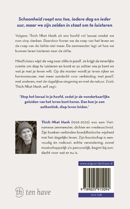 Productafbeelding: achterkant van Stilte
