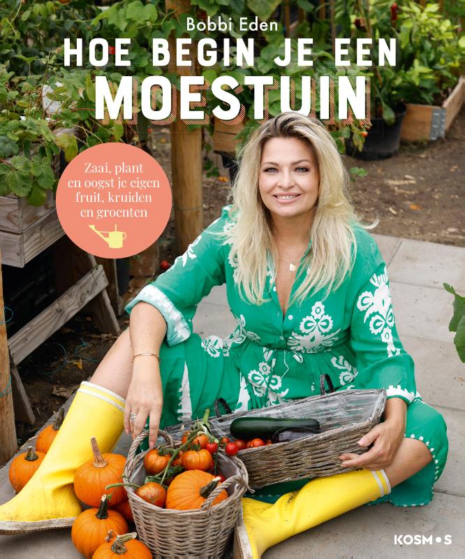 Productafbeelding: voorkant van Hoe begin je een moestuin