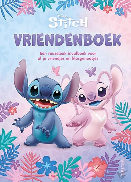 Productafbeelding: voorkant van Disney stitch vriendenboek