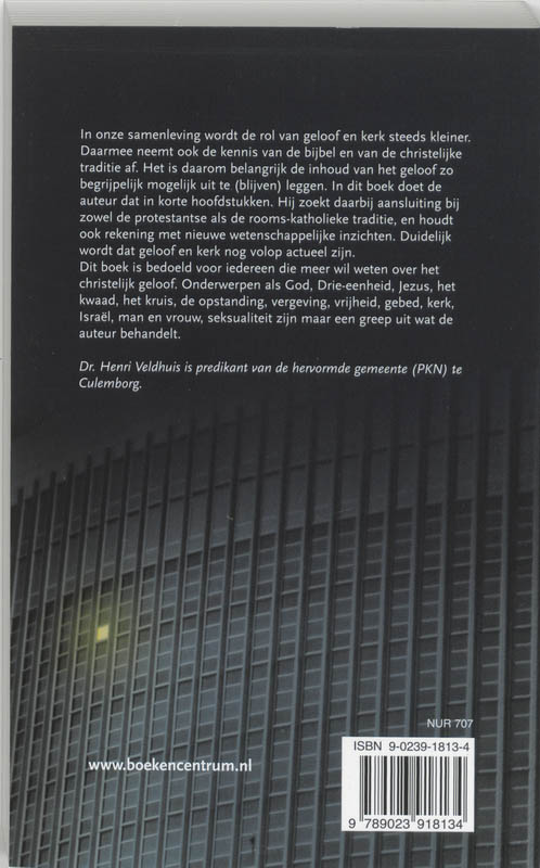 Productafbeelding: achterkant van Kijk op geloof