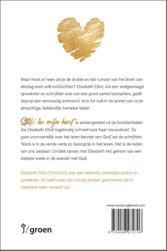 Productafbeelding: achterkant van Stilte in mijn hart