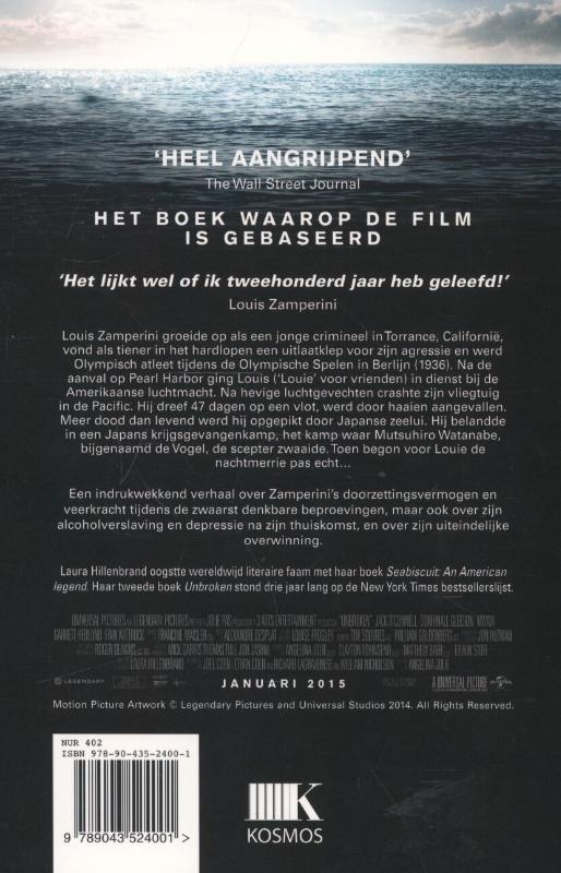 Productafbeelding: achterkant van Unbroken
