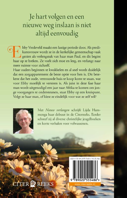 Productafbeelding: achterkant van Nieuw verlangen