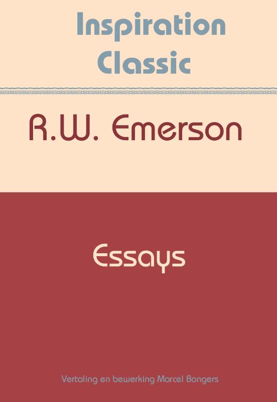 Productafbeelding: voorkant van Essays