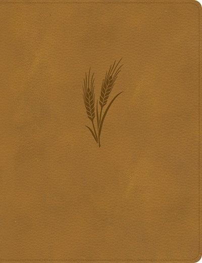 Productafbeelding: voorkant van CSB Notetaking Bible/Large Print Edition-Camel LeatherTouch