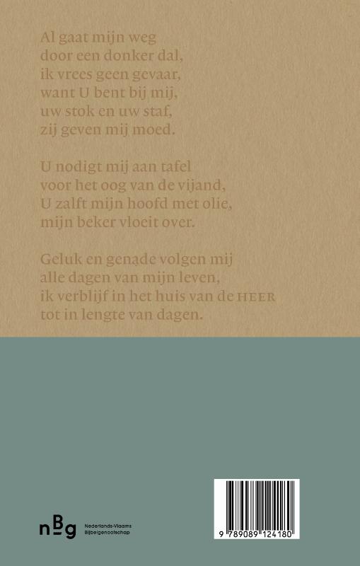Productafbeelding: achterkant van Psalmen