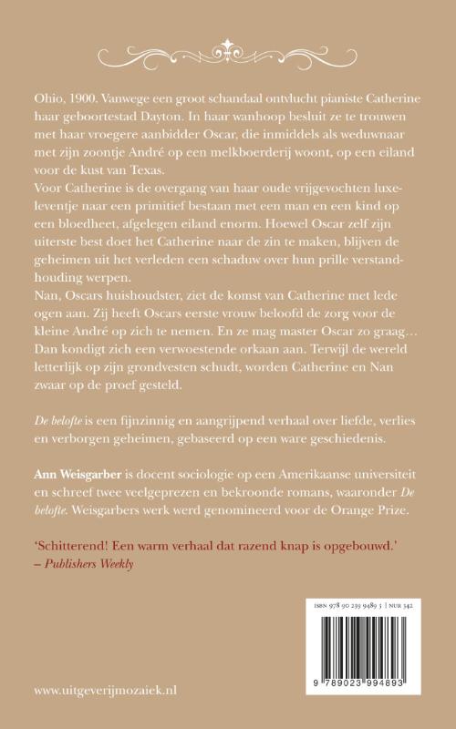 Productafbeelding: achterkant van De belofte
