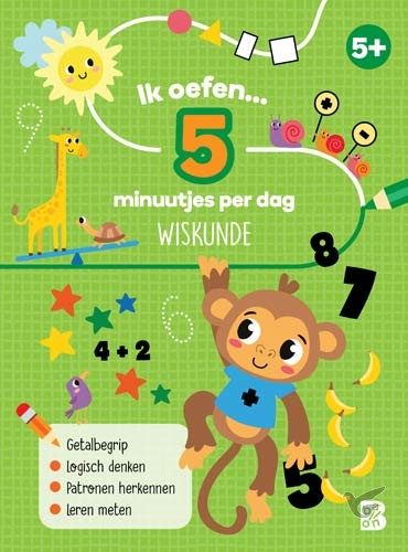Productafbeelding: voorkant van Ik oefen... 5 minuutjes per dag: wiskund