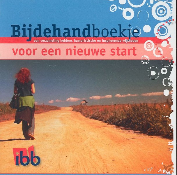 Productafbeelding: voorkant van Bijdehandboekje voor een nieuwe start