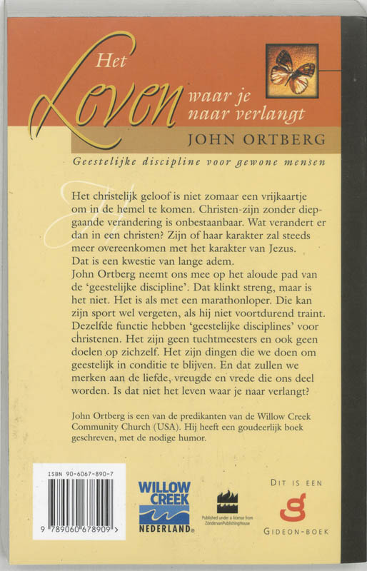 Productafbeelding: achterkant van Het leven waar je naar verlangt