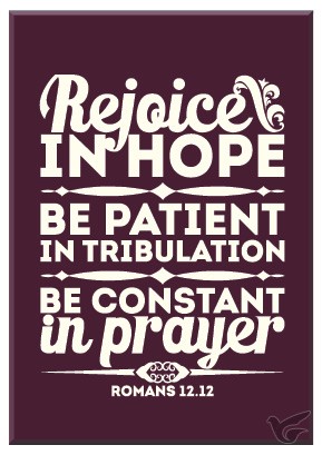 Productafbeelding: voorkant van Kadobord rejoice in hope