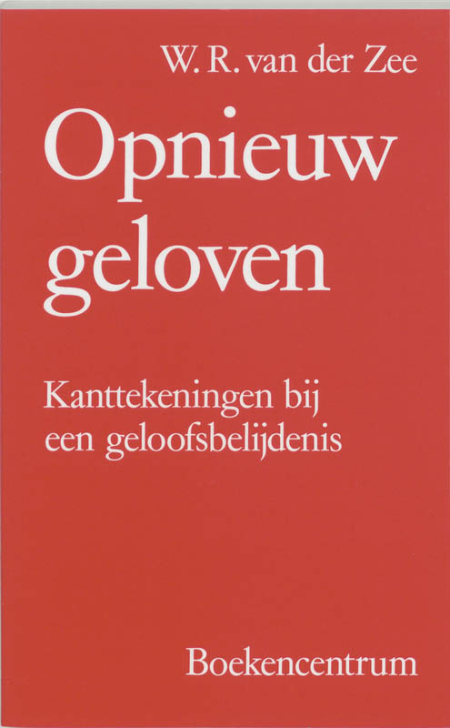 Productafbeelding: voorkant van Opnieuw geloven