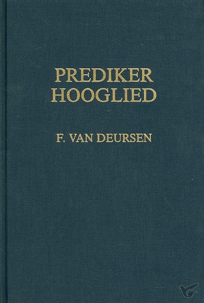 Productafbeelding: voorkant van Voorzeide leer prediker hooglied