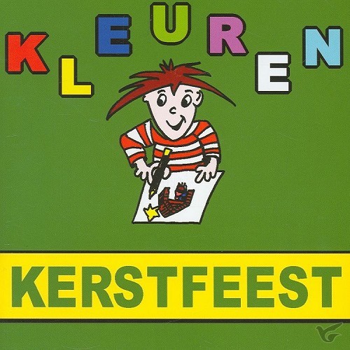Productafbeelding: voorkant van Kerstfeest kleur en vertelboek