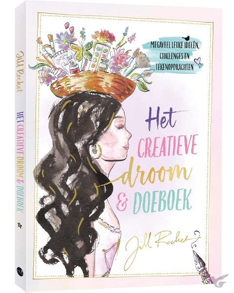 Productafbeelding: voorkant van Jills super creatieve doeboek