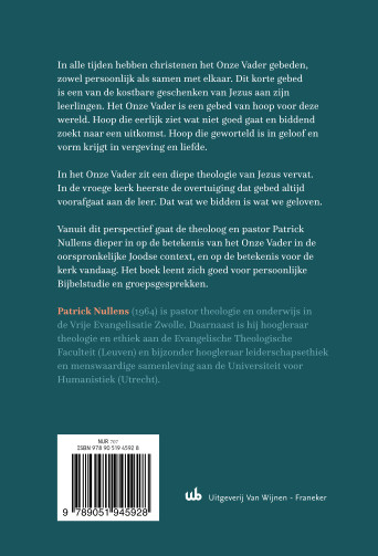 Productafbeelding: achterkant van Onze Vader
