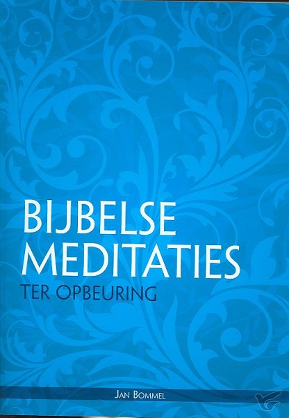 Productafbeelding: voorkant van Bijbelse meditaties ter opbeuring