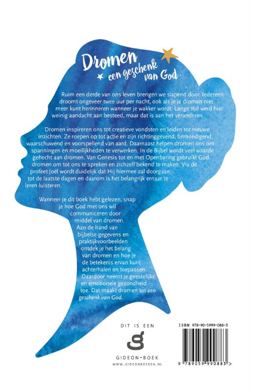 Productafbeelding: achterkant van Dromen, een geschenk van God