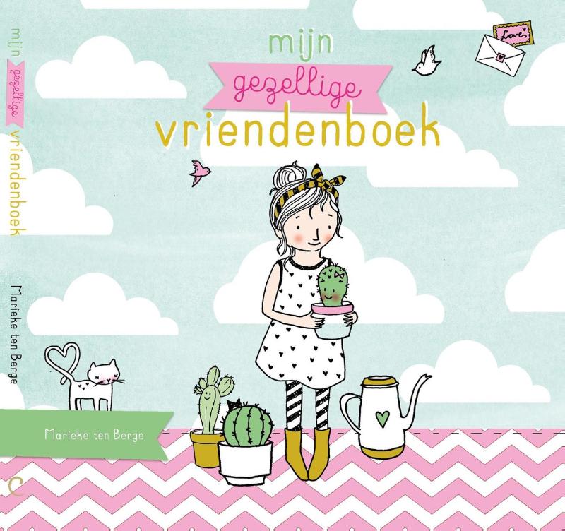 Productafbeelding: voorkant van Mijn gezellige vriendenboek