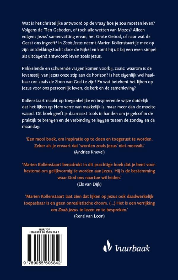 Productafbeelding: achterkant van Zoals Jezus (e-book)