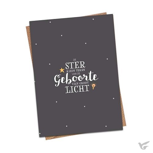 Productafbeelding: voorkant van De ster klein teken van groot licht