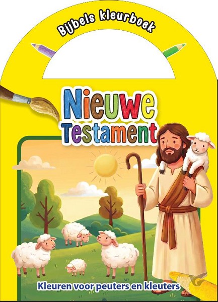 Productafbeelding: voorkant van Bijbels kleurboek nieuwe testament