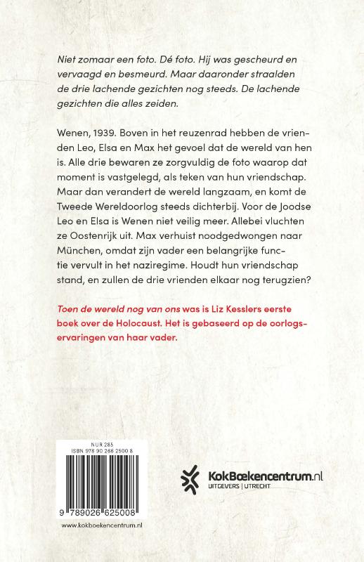 Productafbeelding: achterkant van Toen de wereld nog van ons was