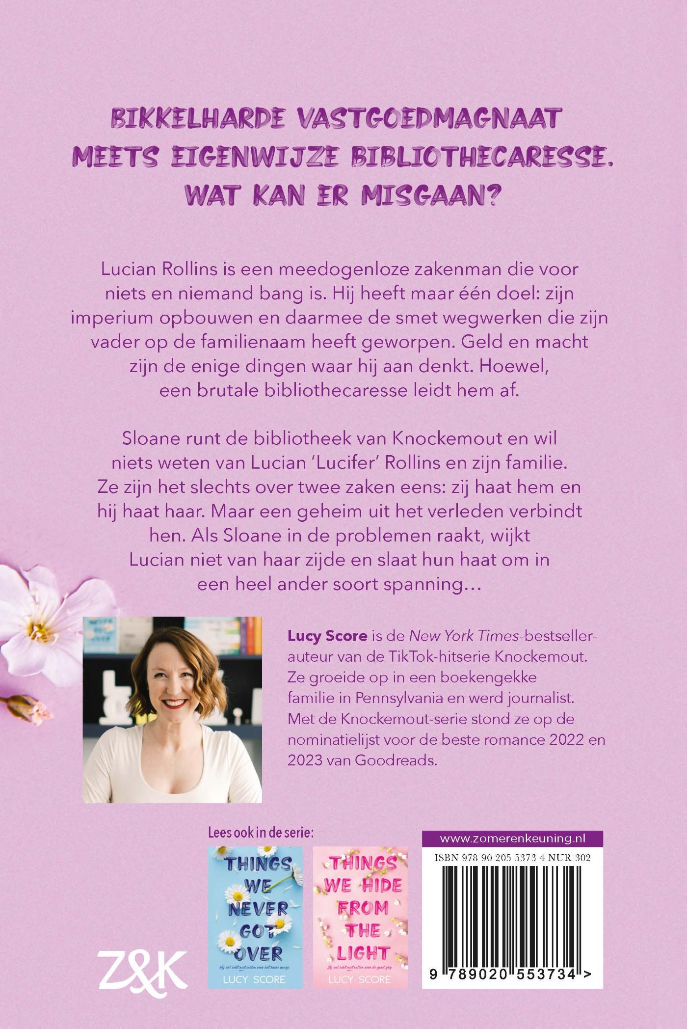 Productafbeelding: achterkant van Things we left behind