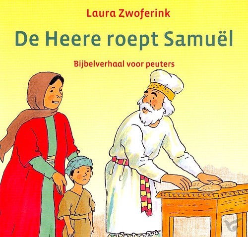 Productafbeelding: voorkant van Heere roept Samuel kartonboekje