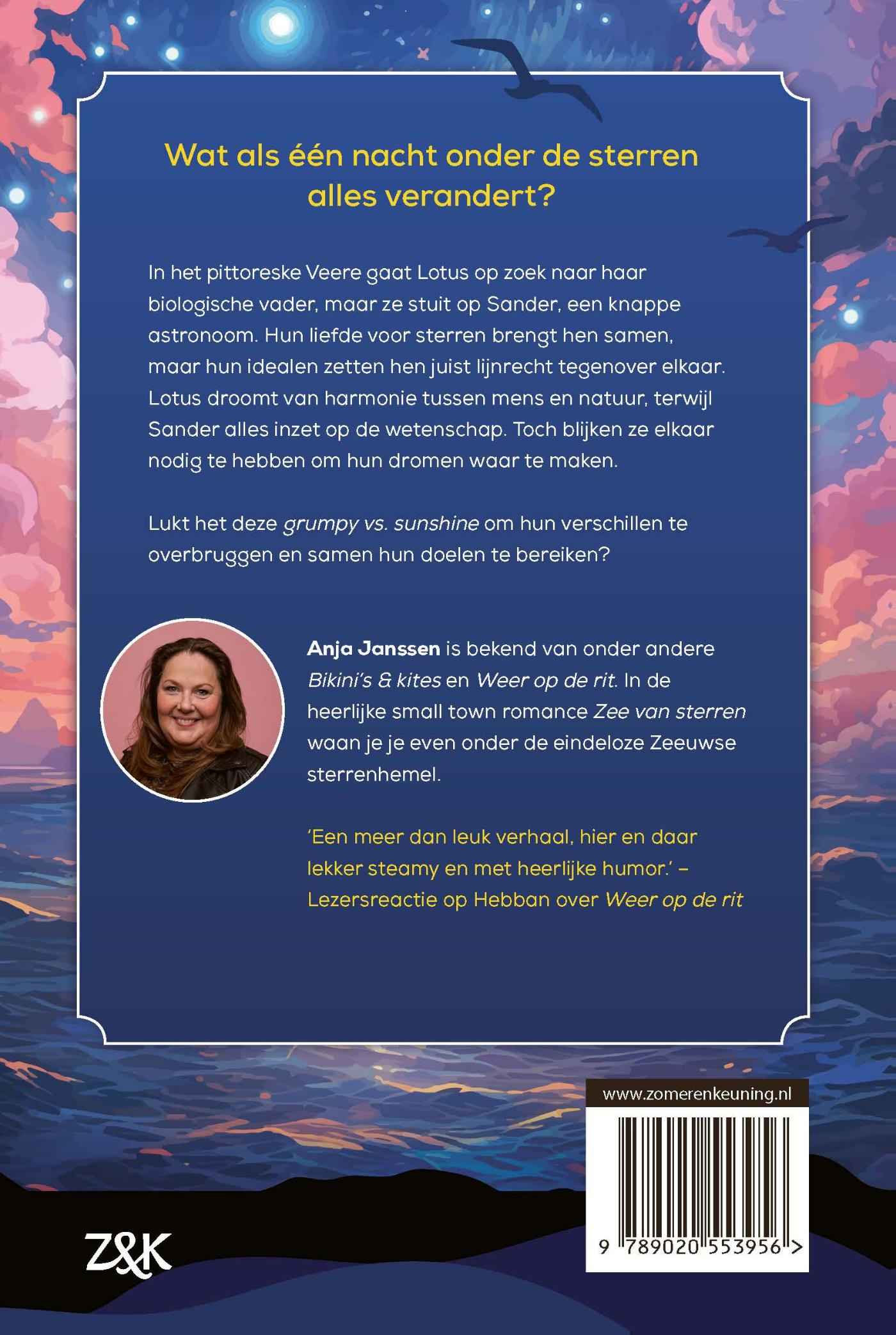 Productafbeelding: achterkant van Zee van sterren