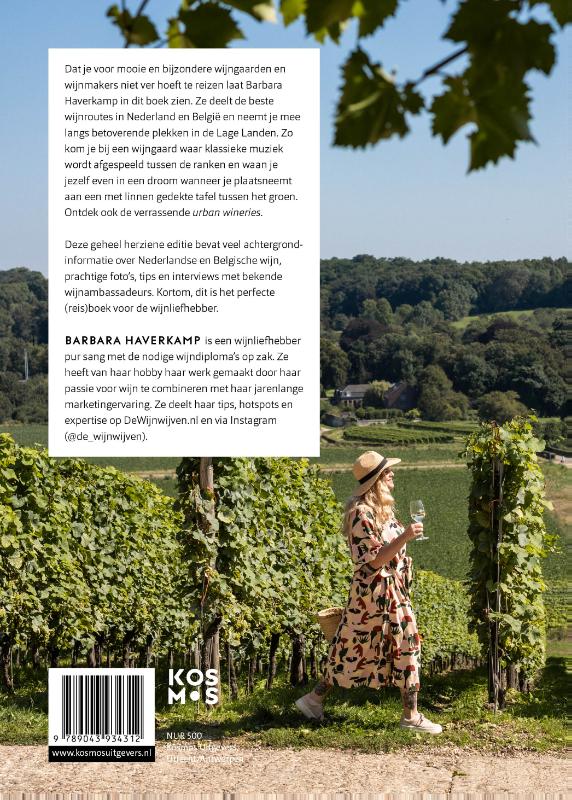 Productafbeelding: achterkant van Wijnroutes Nederland en België