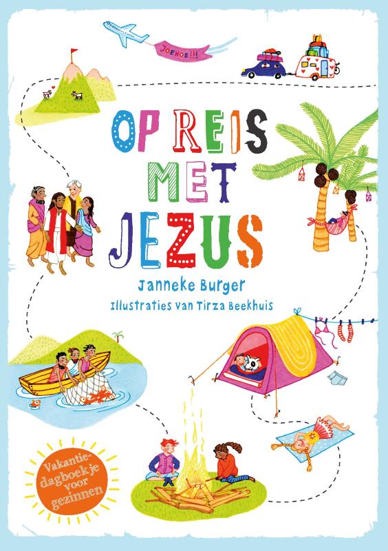 Productafbeelding: voorkant van Op reis met Jezus