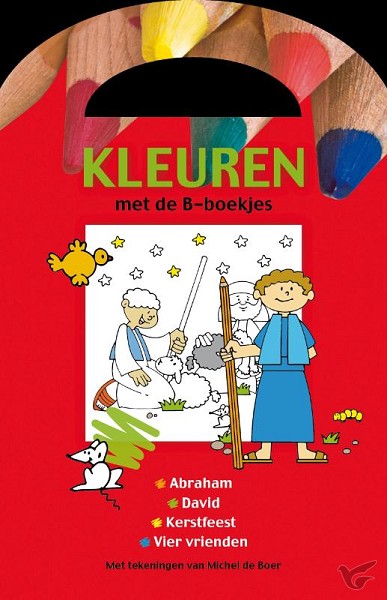 Productafbeelding: voorkant van Kleurboek B-boekje rood