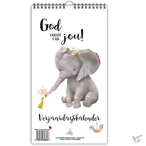 Productafbeelding: voorkant van Kinderverjaardagskalender