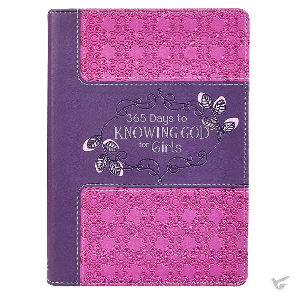 Productafbeelding: voorkant van 365 Days to Knowing God for Girls