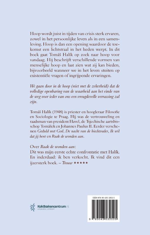Productafbeelding: achterkant van Niet zonder hoop