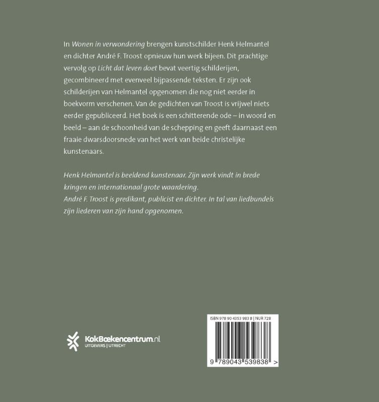 Productafbeelding: achterkant van Wonen in verwondering