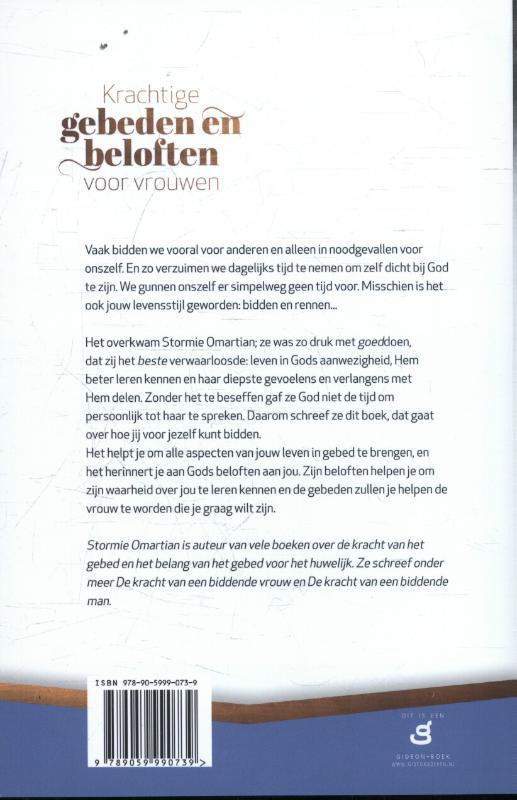 Productafbeelding: achterkant van Krachtige gebeden en beloften voor vrouwen
