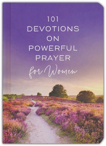 Productafbeelding: voorkant van 101 Devotions on Powerful Prayer for Wom