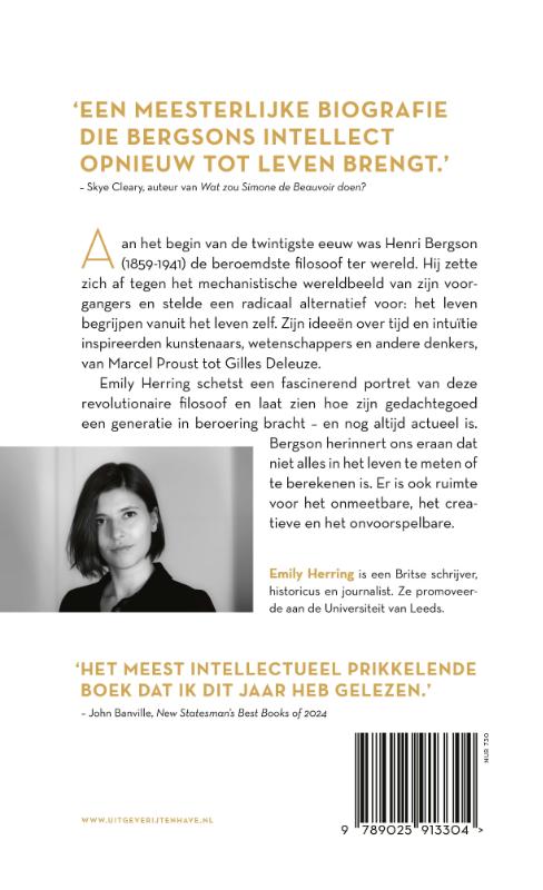 Productafbeelding: achterkant van Henri Bergson