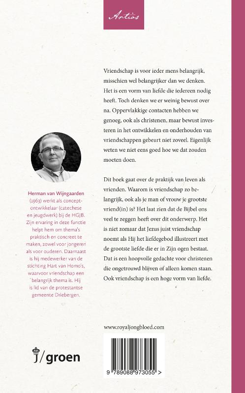 Productafbeelding: achterkant van Leven als vrienden