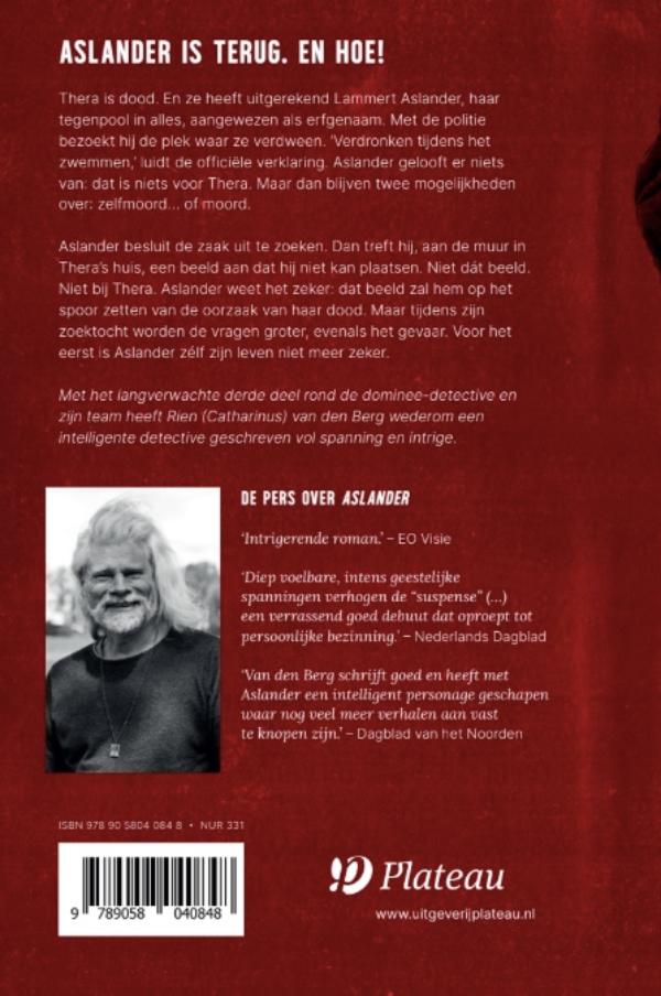 Productafbeelding: achterkant van Thera's erfenis (e-book)