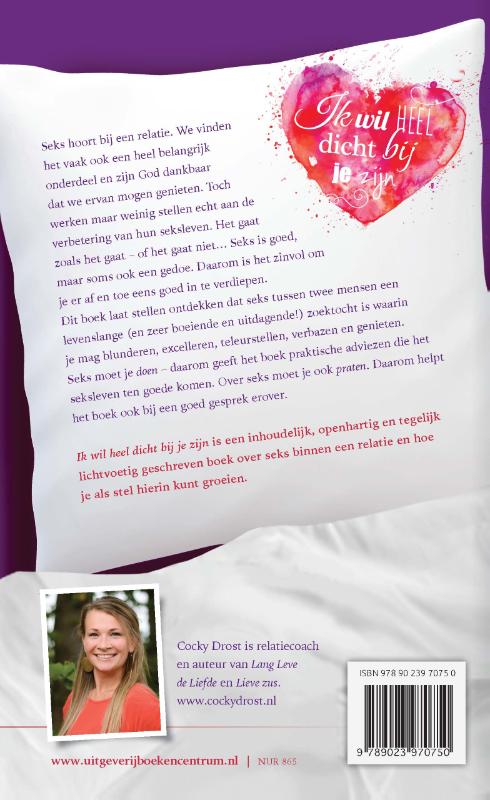 Productafbeelding: achterkant van Ik wil heel dicht bij je zijn