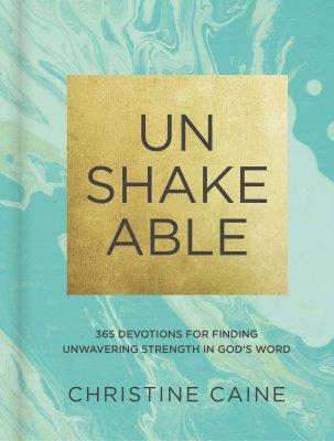 Productafbeelding: voorkant van Unshakeable: 365 Devotions
