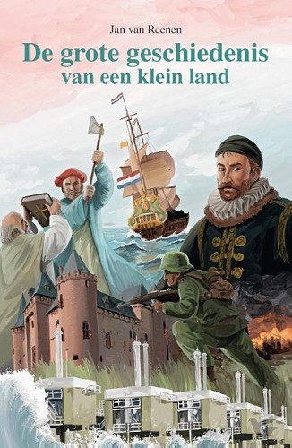 Productafbeelding: voorkant van De grote geschiedenis van een klein land