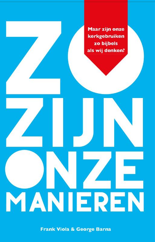 Productafbeelding: voorkant van Zo zijn onze manieren