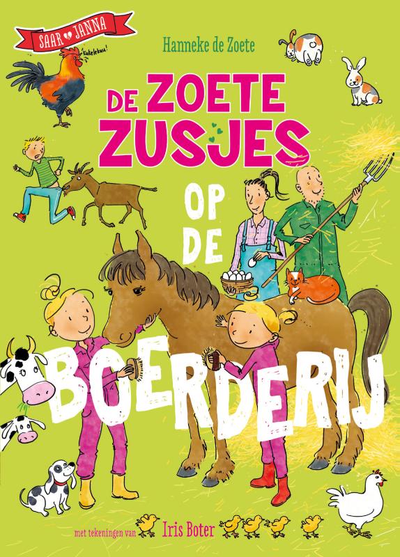 Productafbeelding: voorkant van De Zoete Zusjes op de boerderij