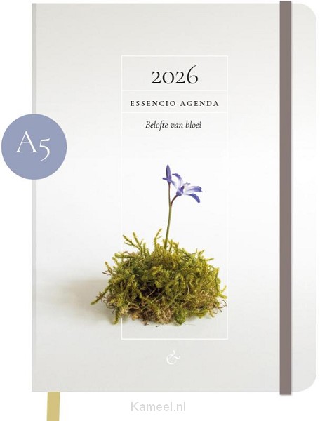 Productafbeelding: voorkant van Essencio Agenda 2026 groot A5