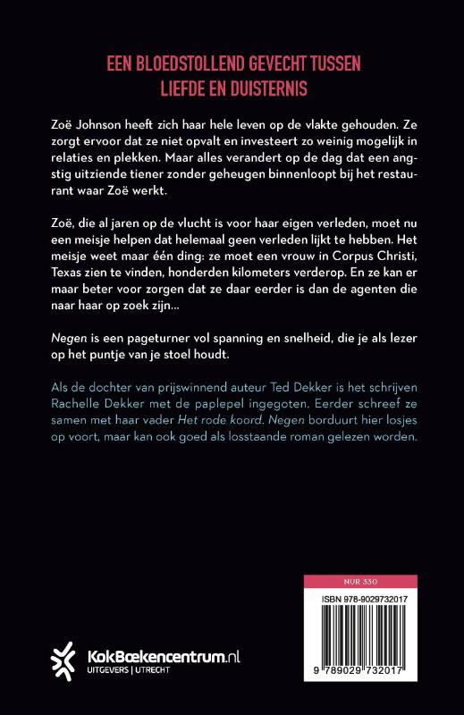 Productafbeelding: achterkant van Negen